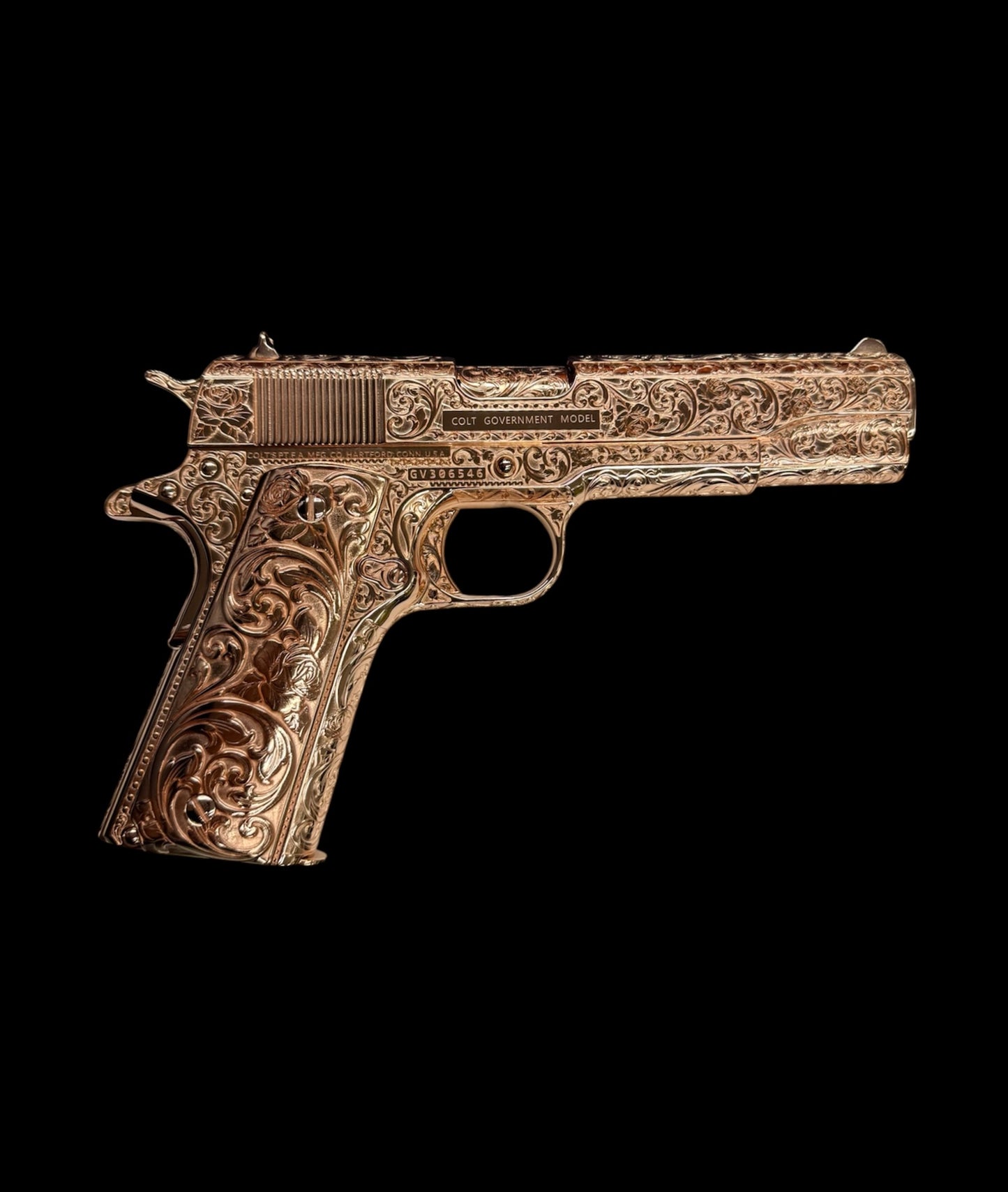 Colt 1911 Government Model 38 Super Rose