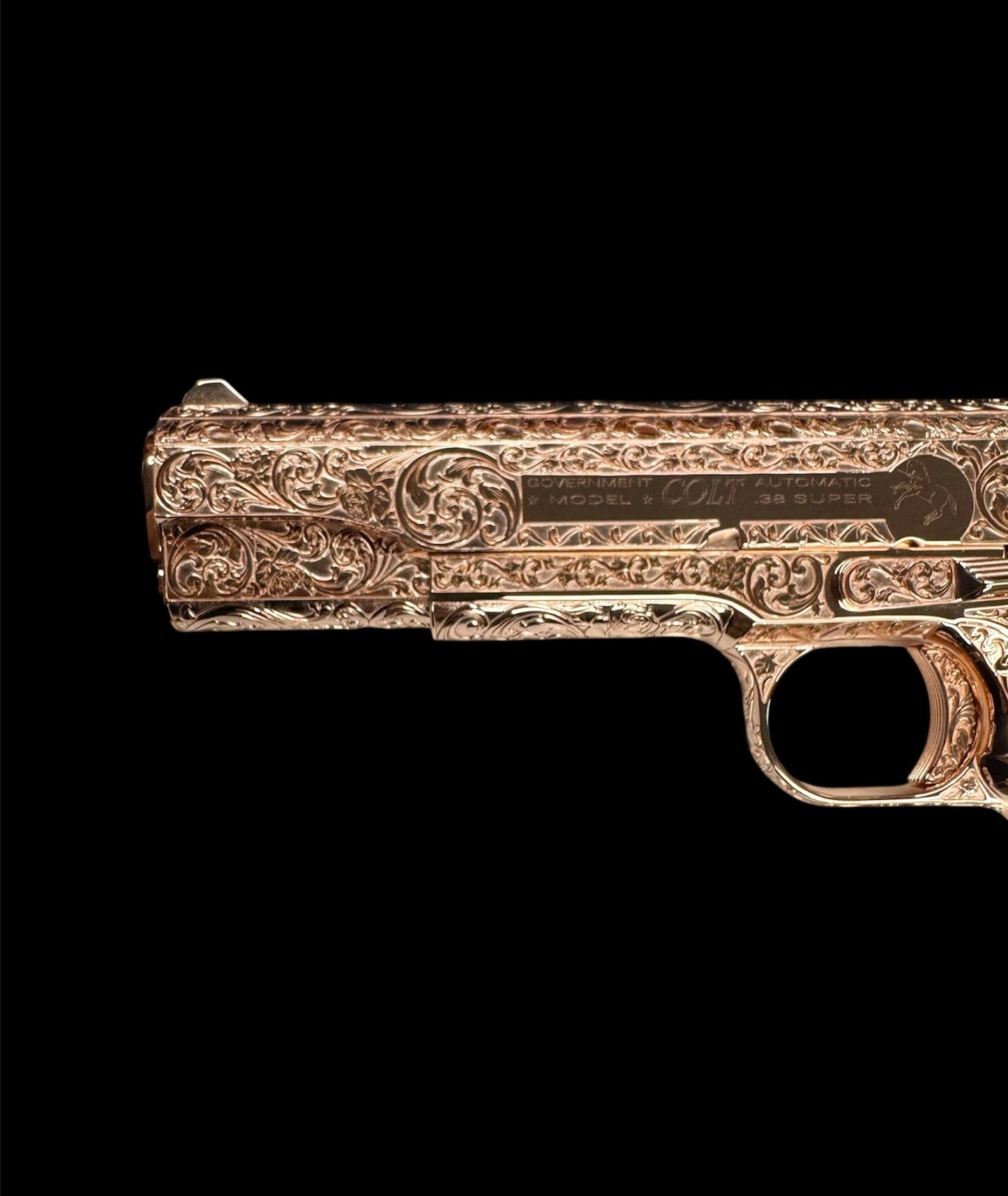 Colt 1911 Government Model 38 Super Rose