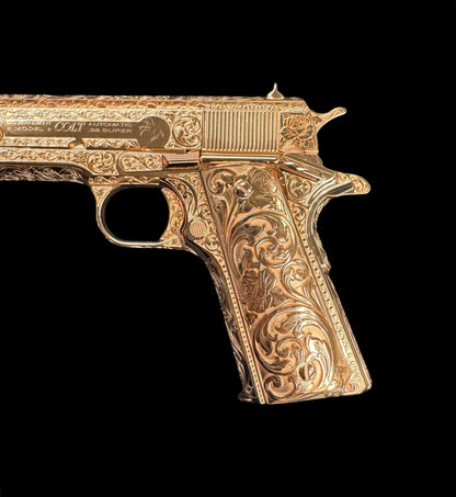 Colt 1911 Government Model 38 Super Rose