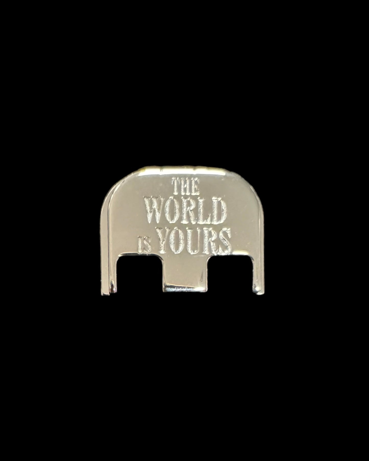 Glock Double Stack Back Plate The World Is Yours