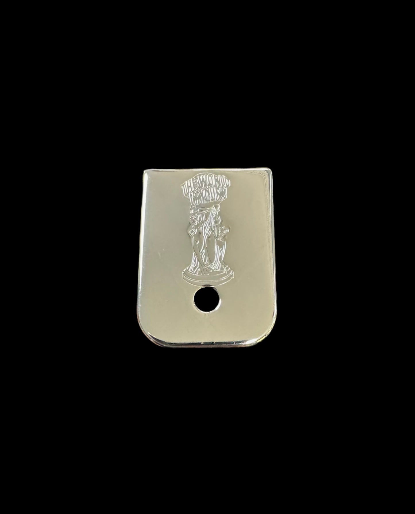 Glock Double Stack Mag Base Plate The World Is Yours Statue