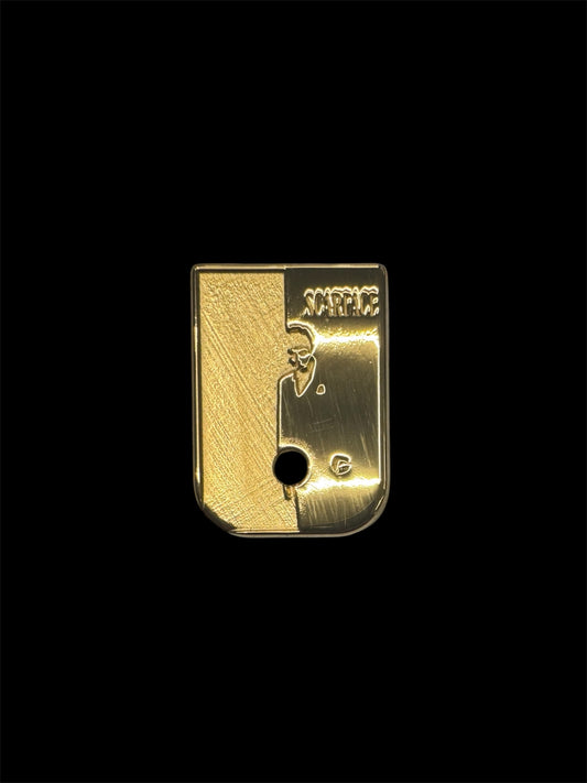 Glock Double Stack Mag Base Plate Scarface