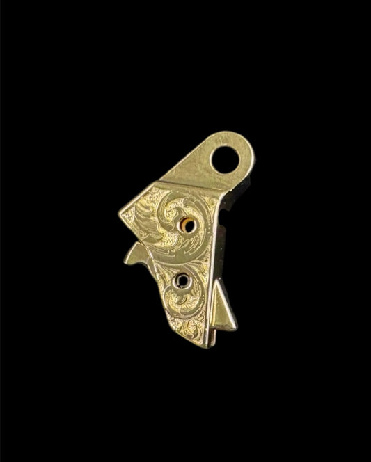 Glock Scroll Engraved Trigger V2 (Fits All Glocks)