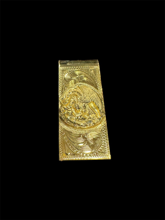 Mexican Eagle Slim Money Clip