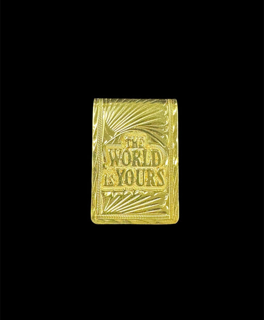The World Is Yours Money Clip